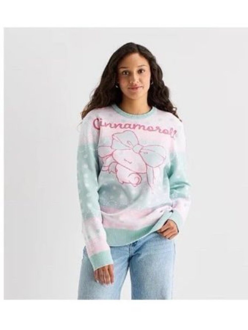 Cinnamoroll Size XL Sanrio Hello Kitty Crewneck Pullover Sweater, New With Tags